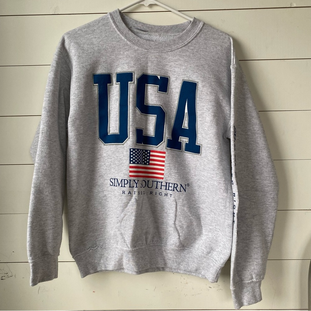 USA simply southern sweatshirt (size S)